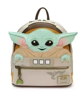 Disney Limited The Mandalorian Mini Backpack Baby Loungefly Star Wars NWOT
